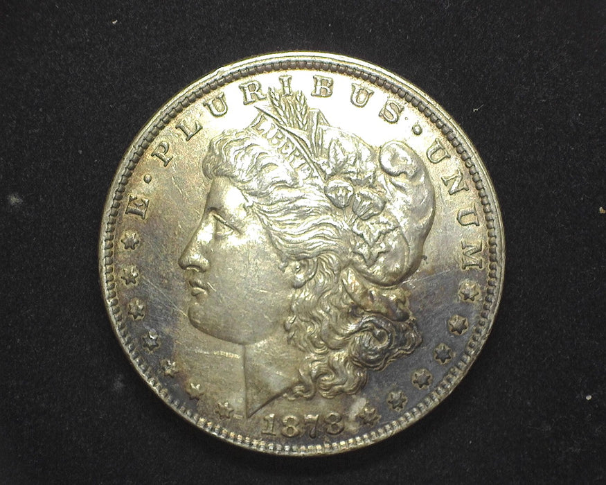 1878 7F Morgan Dollar AU Rev79 - US Coin