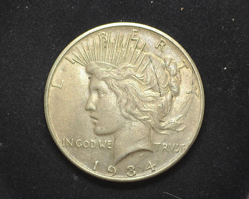 1934 D Peace Dollar XF - US Coin