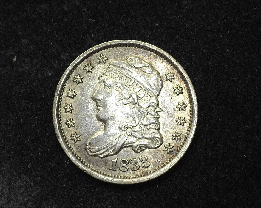 1833 Capped Bust Half Dime XF - US Coin