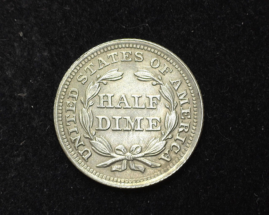 1853 Arrows Liberty Seated Half Dime XF/AU - US Coin