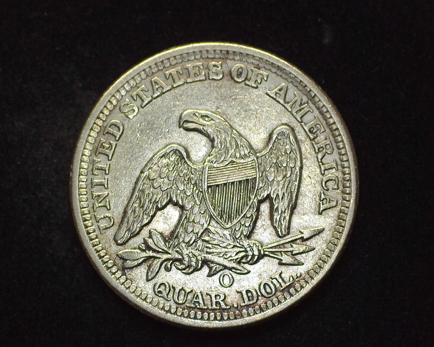 1859 O Liberty Seated Quarter XF - US Coin