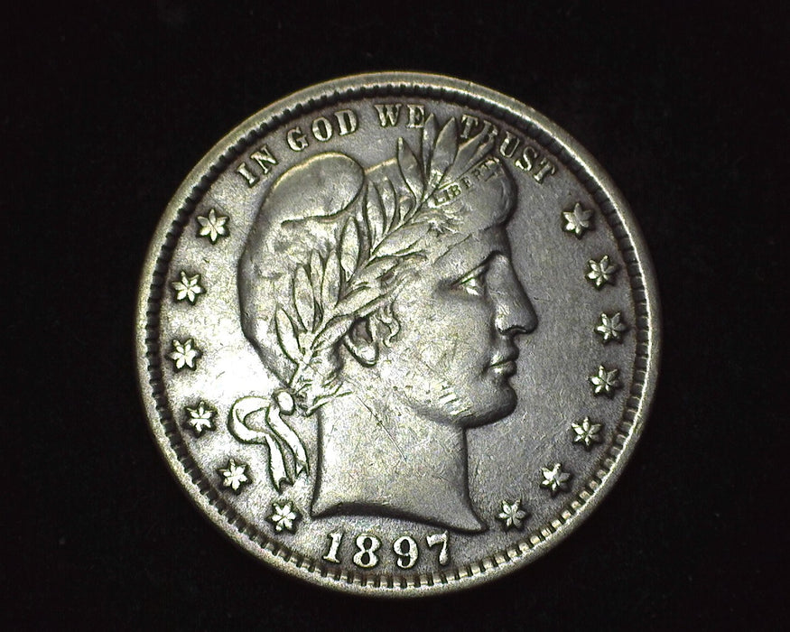 1897 Barber Quarter VF/XF - US Coin