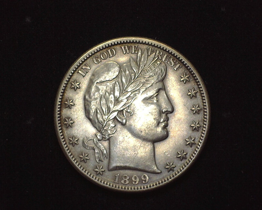 1899 S Barber Half Dollar AU - US Coin