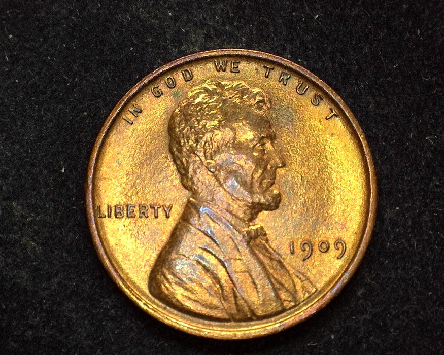 1909 Lincoln Wheat Cent BU Gem! - US Coin