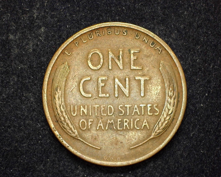 1909 S VDB Lincoln Wheat Cent F+ - US Coin