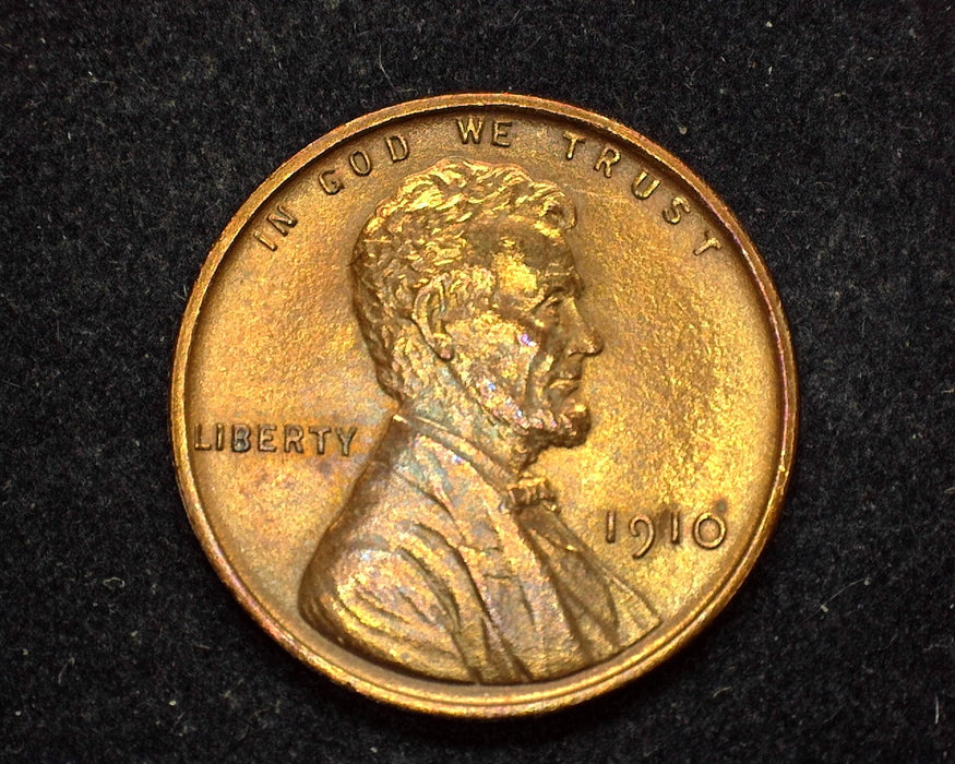 1910 Lincoln Wheat Cent BU Choice! - US Coin