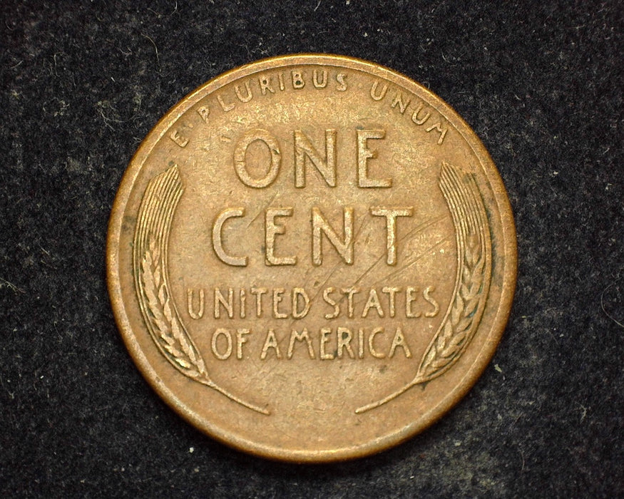 1913 S Lincoln Wheat Cent VF Scratches - US Coin