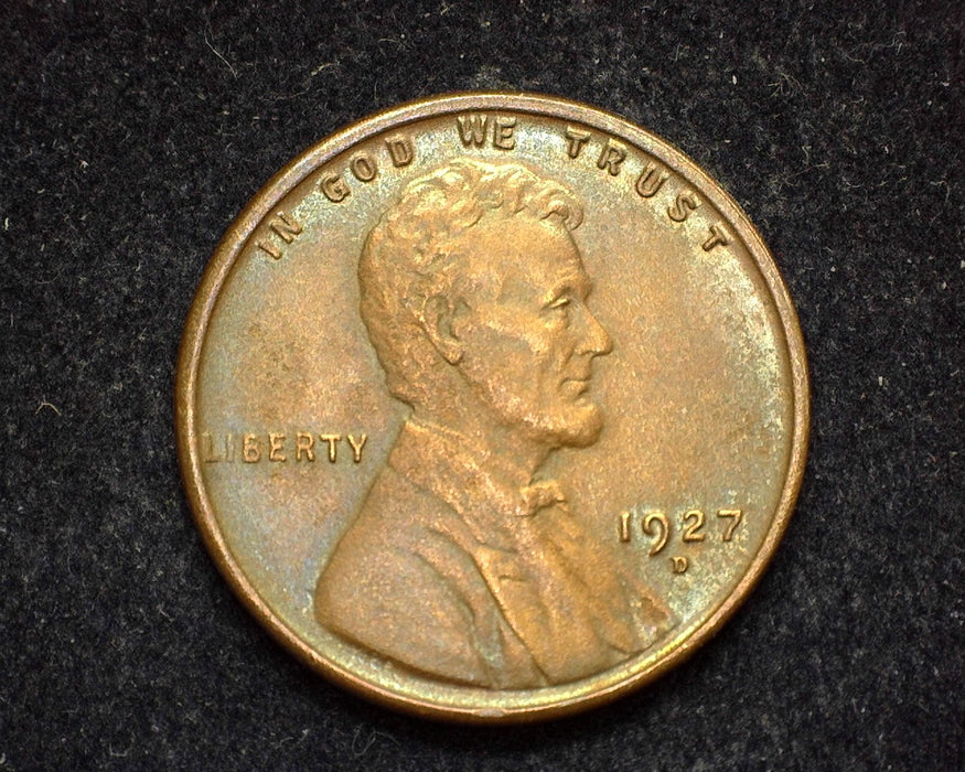 1927 D Lincoln Wheat Cent XF - US Coin