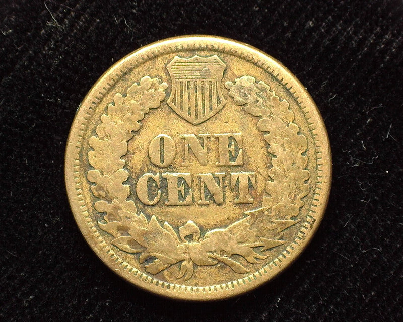 1864 Copper Nickel Indian Head Penny/Cent VG - US Coin