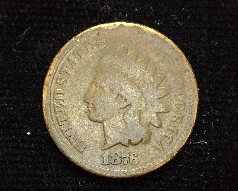 1876 Indian Head Penny/Cent G - US Coin