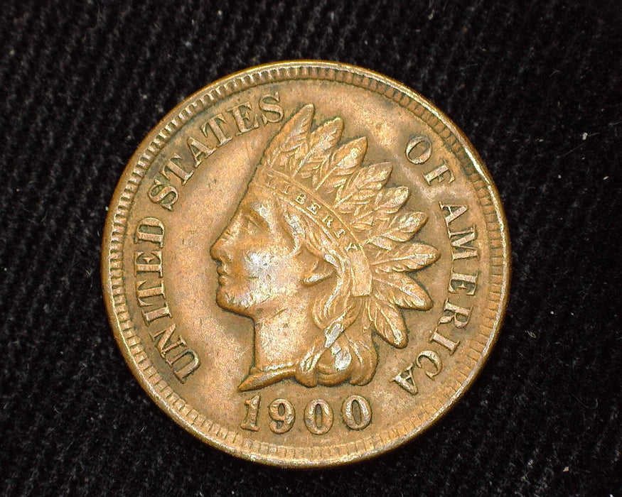1900 Indian Head Penny/Cent XF/AU - US Coin