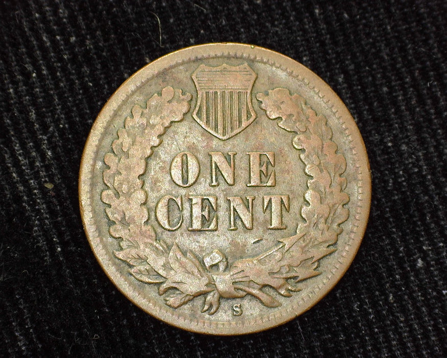 1908 S Indian Head Penny/Cent VG - US Coin