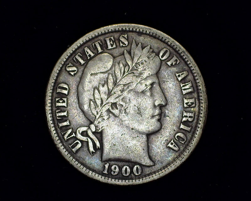 1900 Barber Dime VF - US Coin