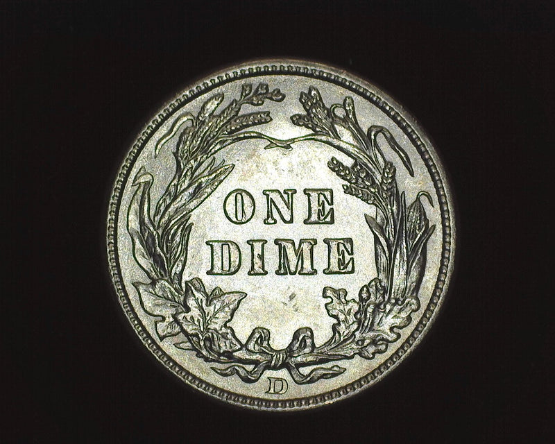 1912 D Barber Dime BU - US Coin