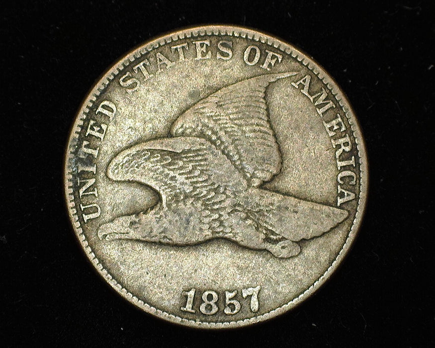 1857 Flying Eagle Penny/Cent F - US Coin