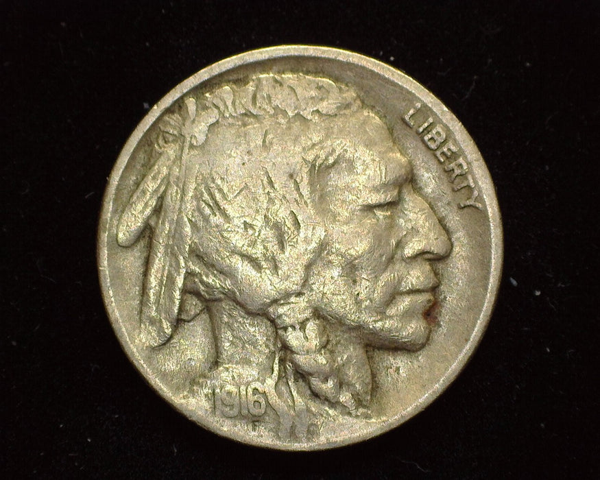 1916 D Buffalo Nickel F/VF - US Coin