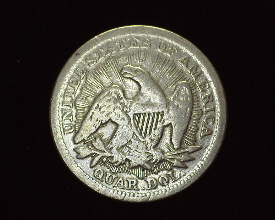 Us Coin With Rays 1853 Arrows & Rays Liberty Seated Quarter VG Cleaned - US Coin ...