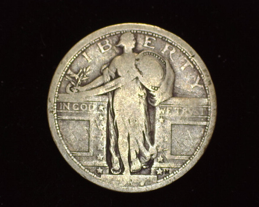 1917 Type 1 Standing Liberty Quarter VG - US Coin