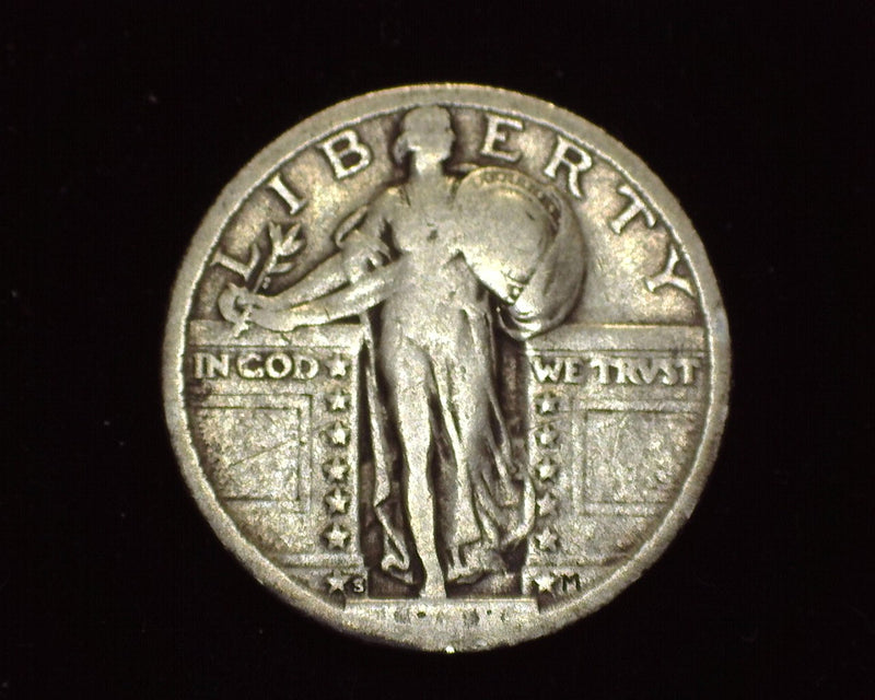 1918 S Standing Liberty Quarter G - US Coin
