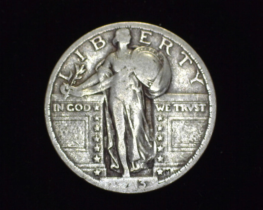 1923 Standing Liberty Quarter F - US Coin