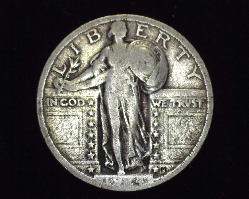 1924 Standing Liberty Quarter F - US Coin