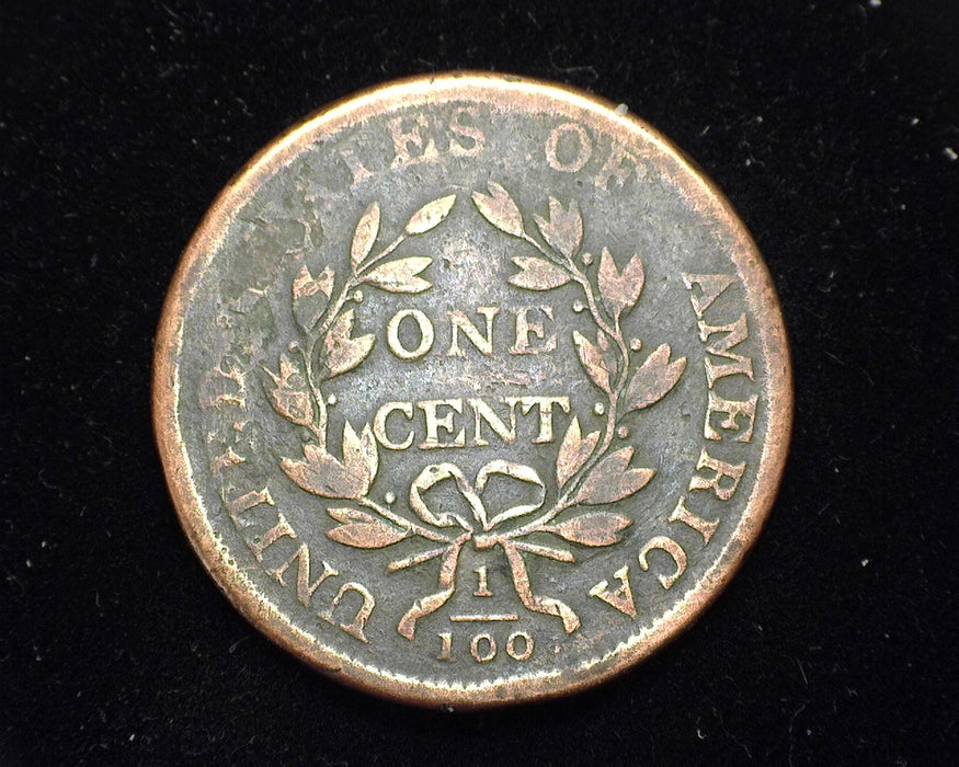 1805 Large Cent Draped Bust Cent Abrasions F - US Coin