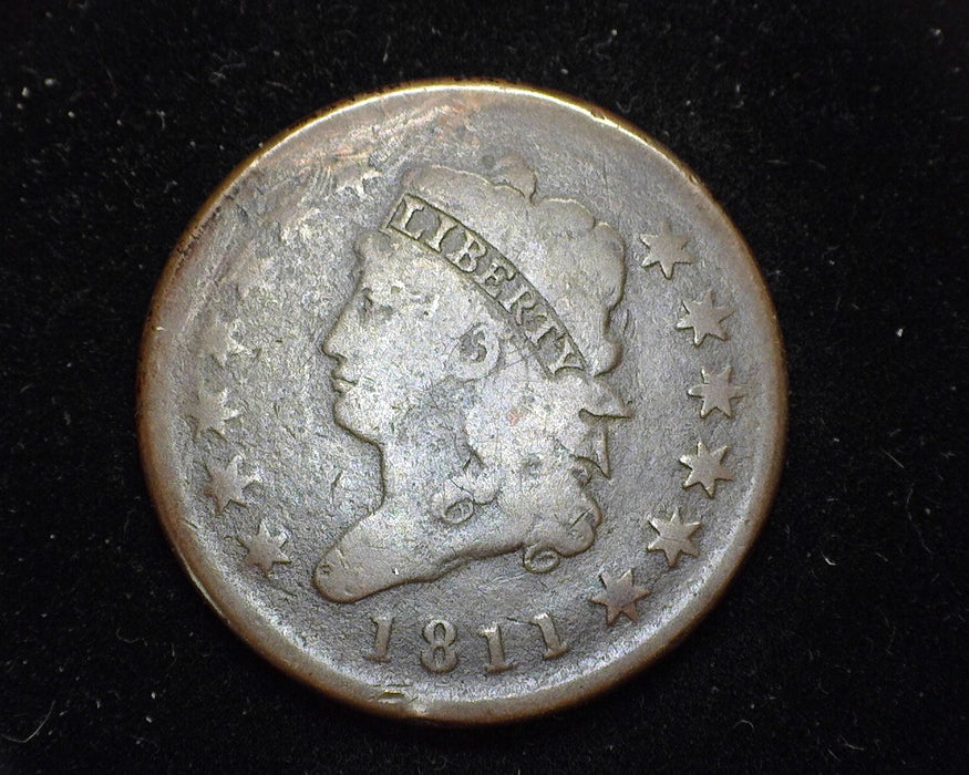 1811 Large Cent Classic Head VG - US Coin