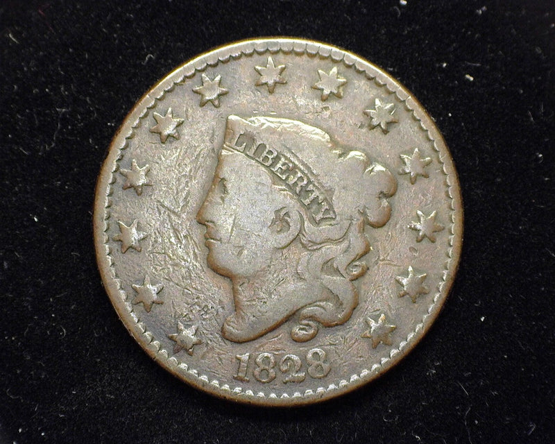 1828 Classic Head Large Cent Small date. G/VG - US Coin