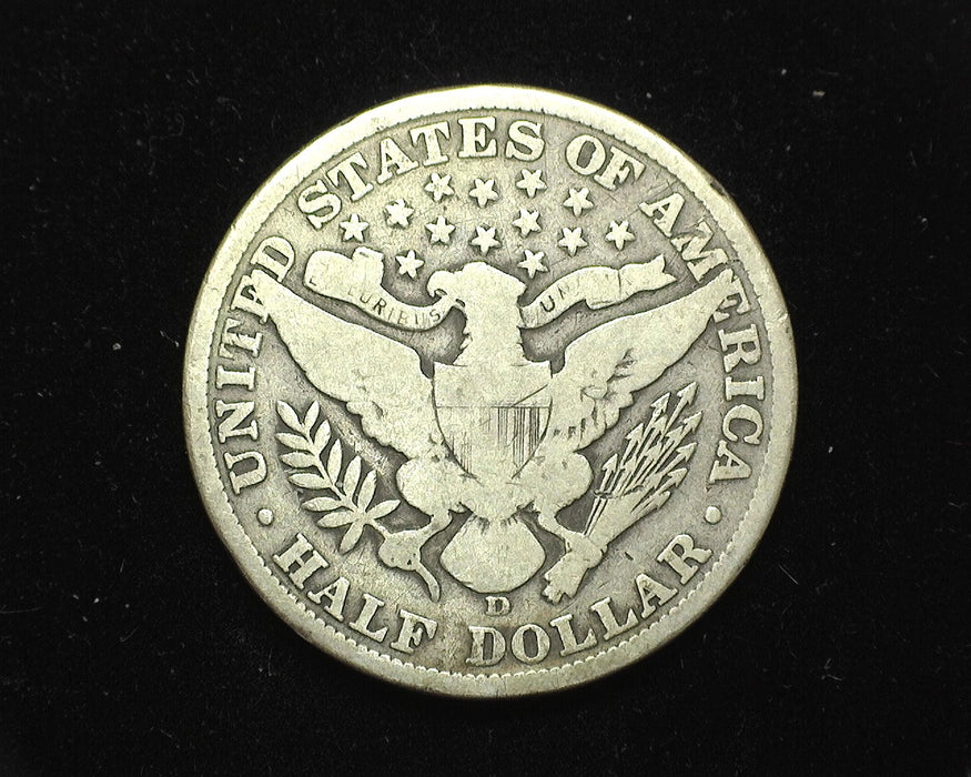 1907 D Barber Half Dollar G - US Coin