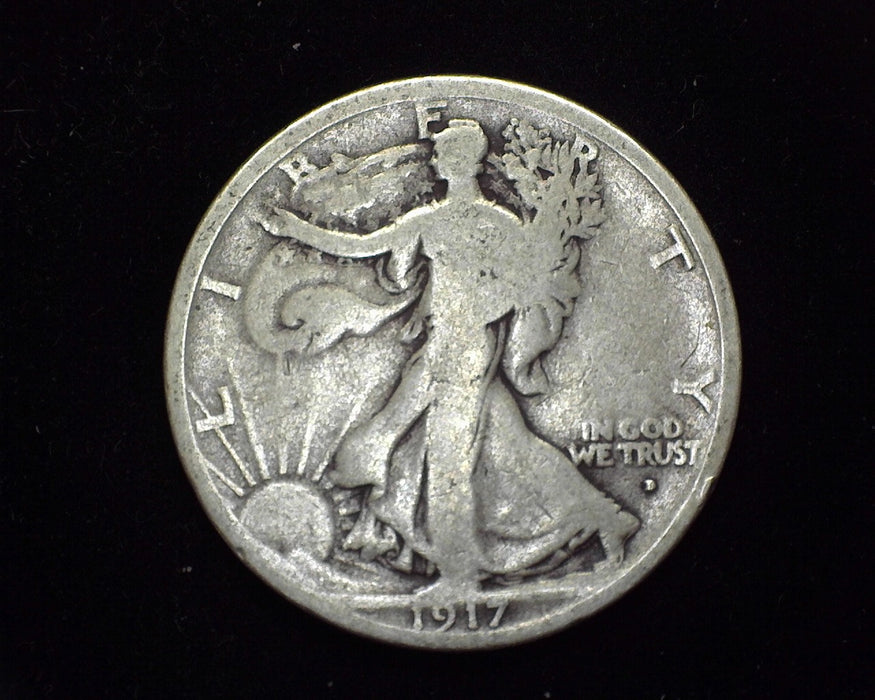 1917 Liberty Walking Half Dollar VG - US Coin