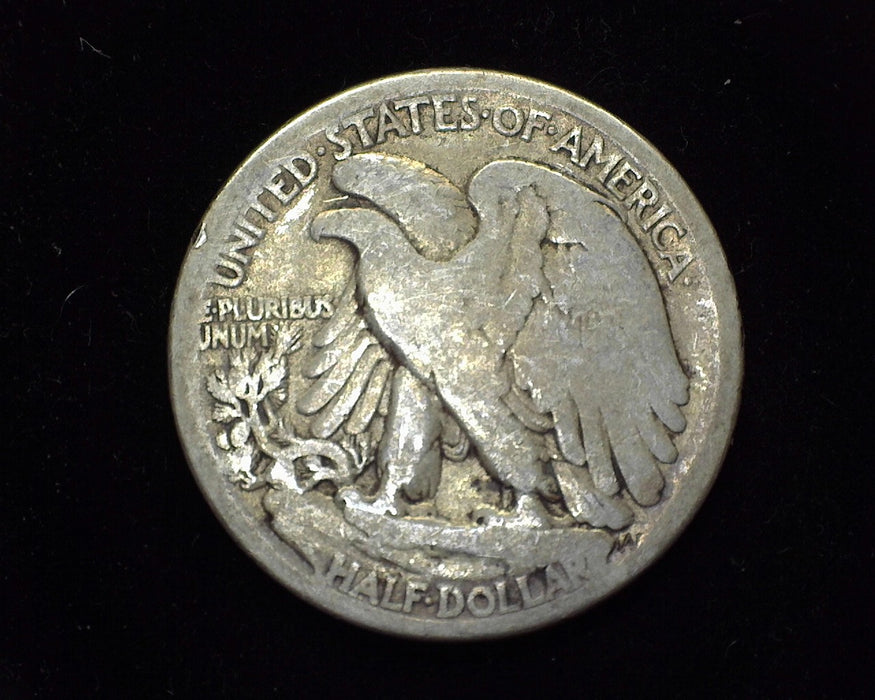 1917 S Liberty Walking Half Dollar VG Obverse - US Coin