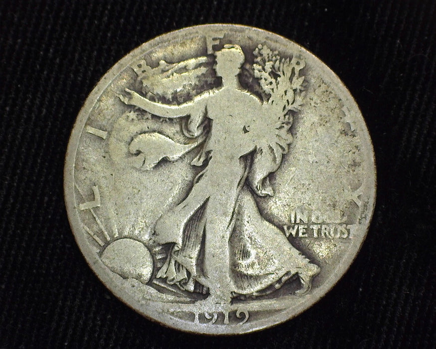 1919 S Liberty Walking Half Dollar G - US Coin