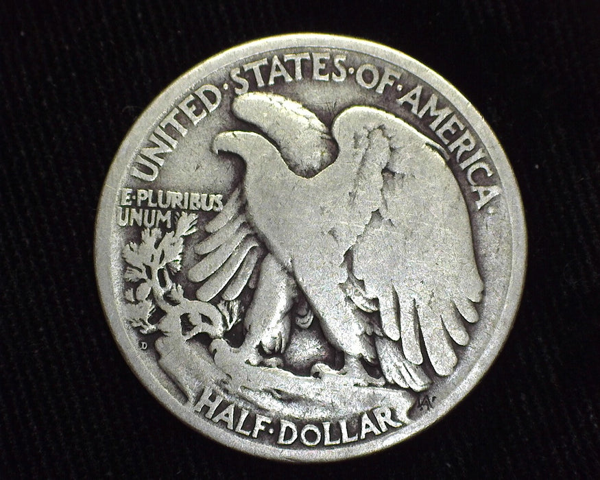 1920 D Liberty Walking Half Dollar G - US Coin