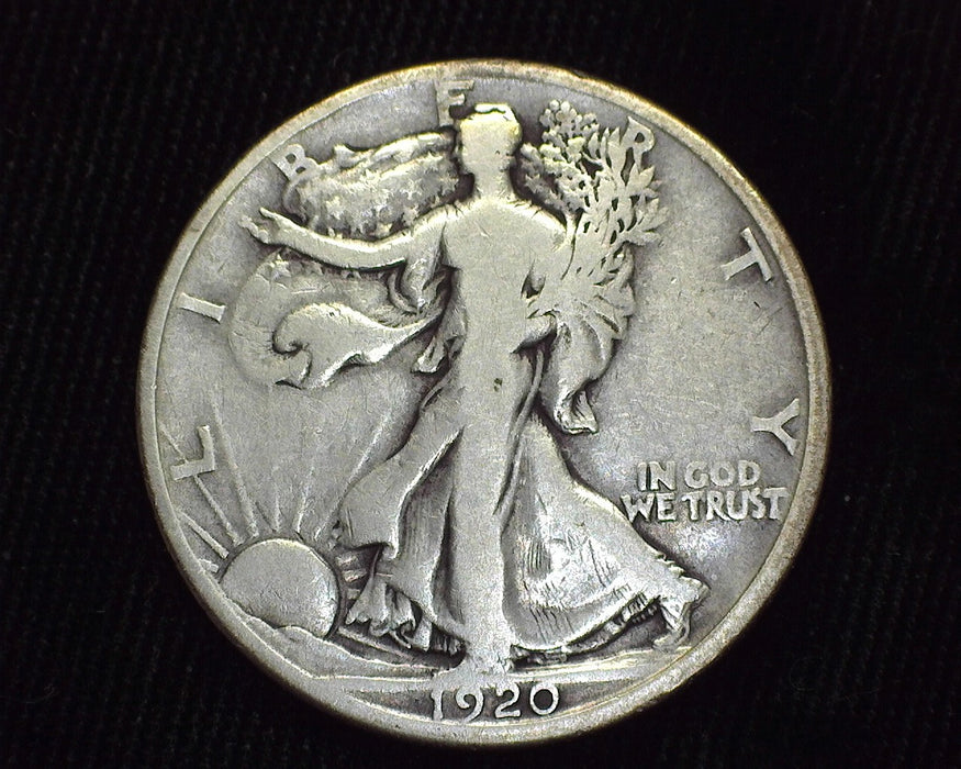 1920 D Liberty Walking Half Dollar VG - US Coin