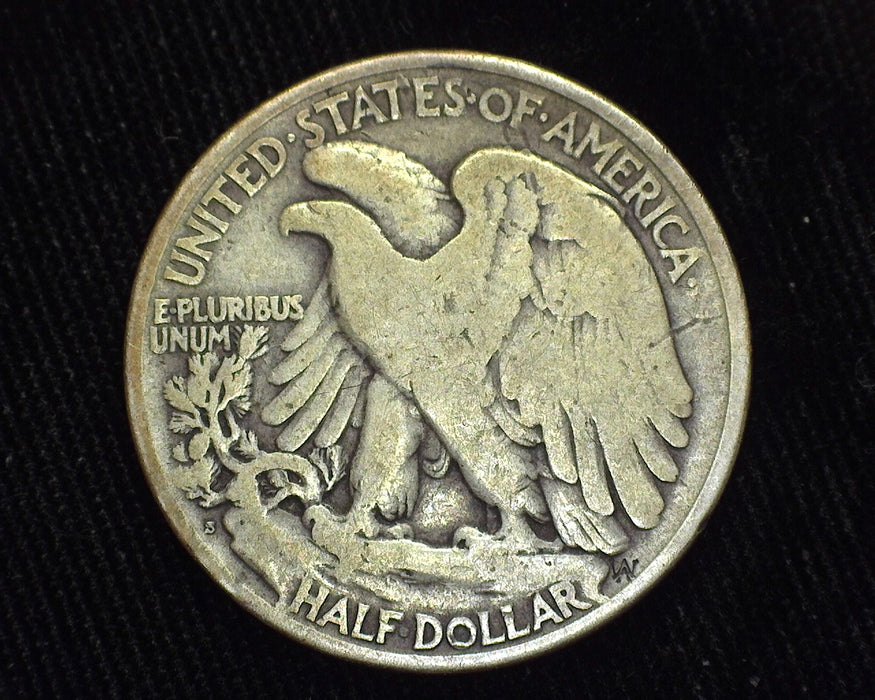 1920 S Liberty Walking Half Dollar VG - US Coin