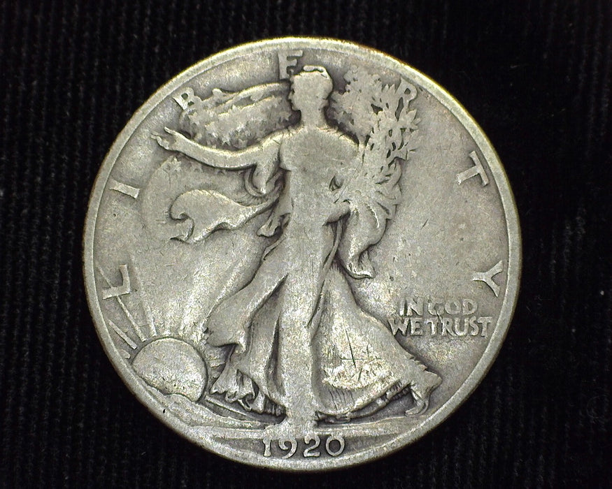 1920 S Liberty Walking Half Dollar G - US Coin