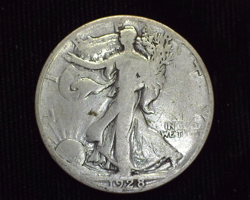 1928 S Liberty Walking Half Dollar VG - US Coin