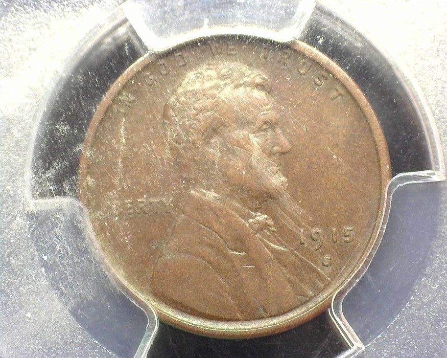 1915 S Lincoln Wheat Penny/Cent PCGS XF 45 - US Coin