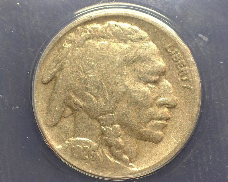 1926 S Buffalo Nickel ANACS F 12 - US Coin