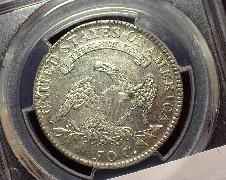 1818 Capped Bust Half Dollar PCGS Genuine Cleaned XF Nice Luster - US Coin