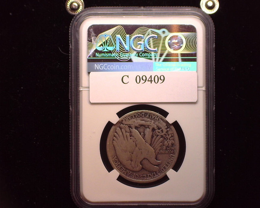1921 D Liberty Walking Half Dollar NGC VG 8 - US Coin