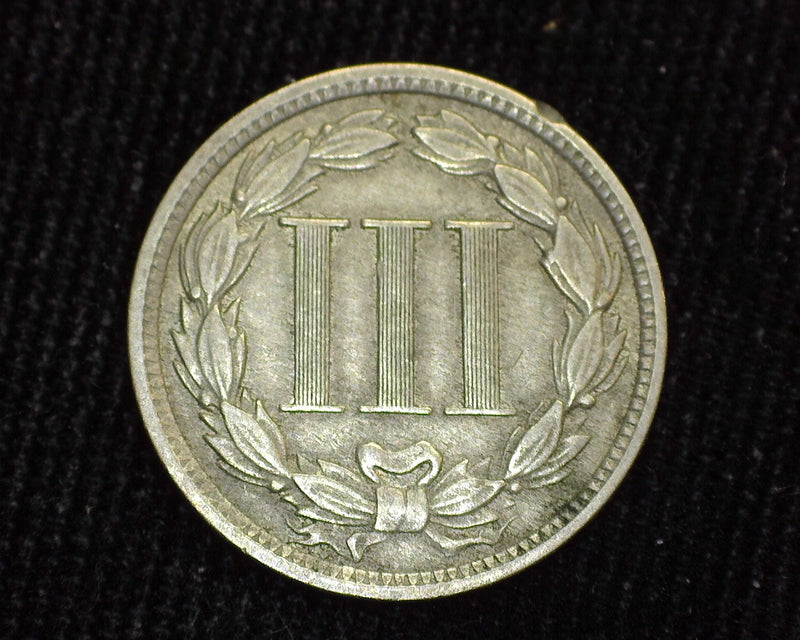 1881 Three Cent Nickel F - US Coin