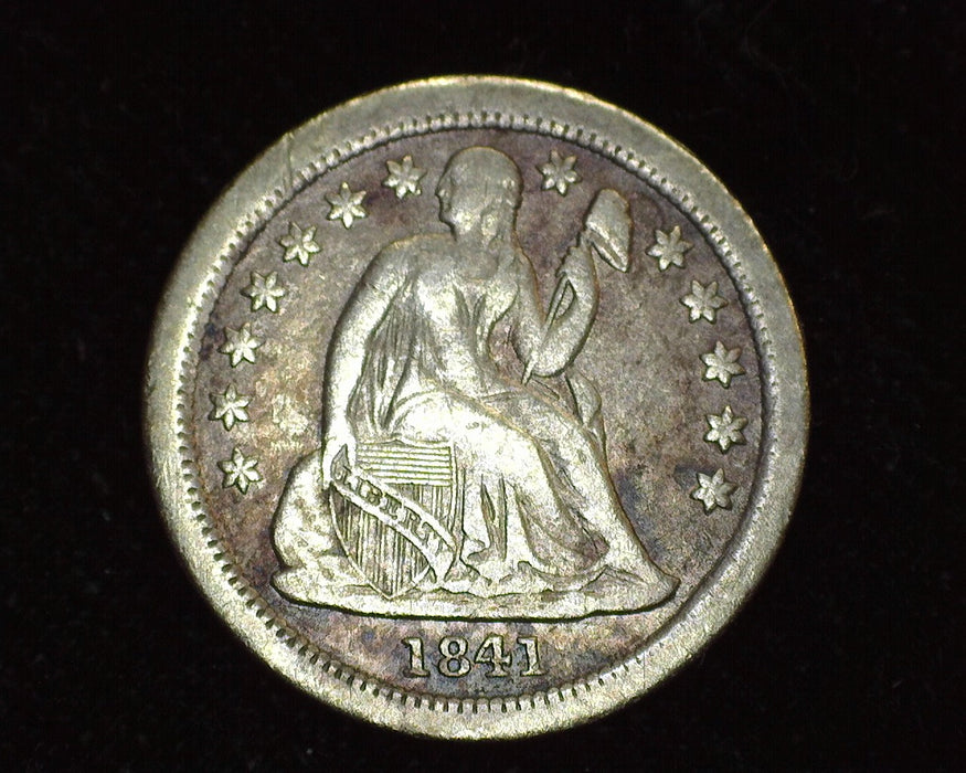 1841 O Liberty Seated Dime VF - US Coin