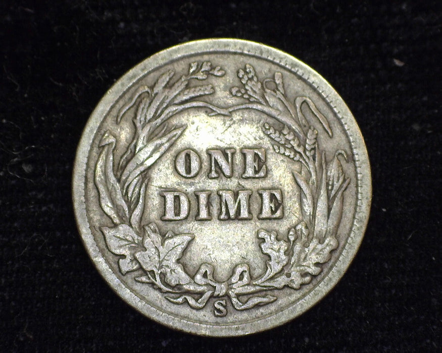 1906 S Barber Dime VF - US Coin
