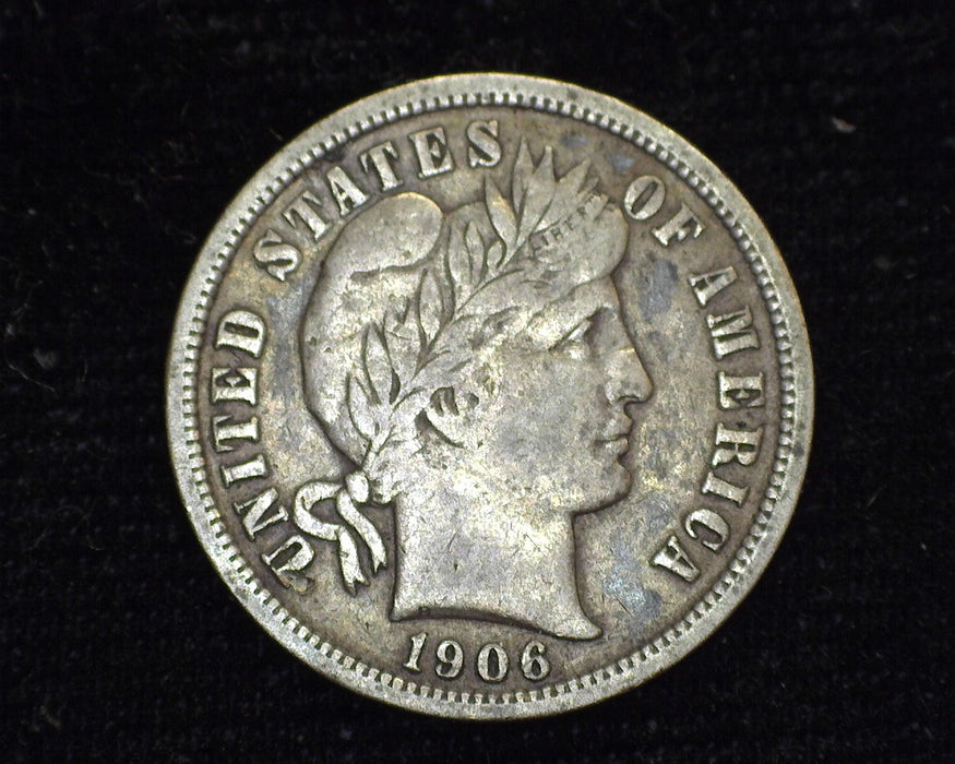 1906 S Barber Dime VF - US Coin