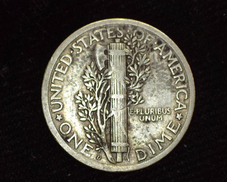 1924 D Mercury Dime F/VF - US Coin