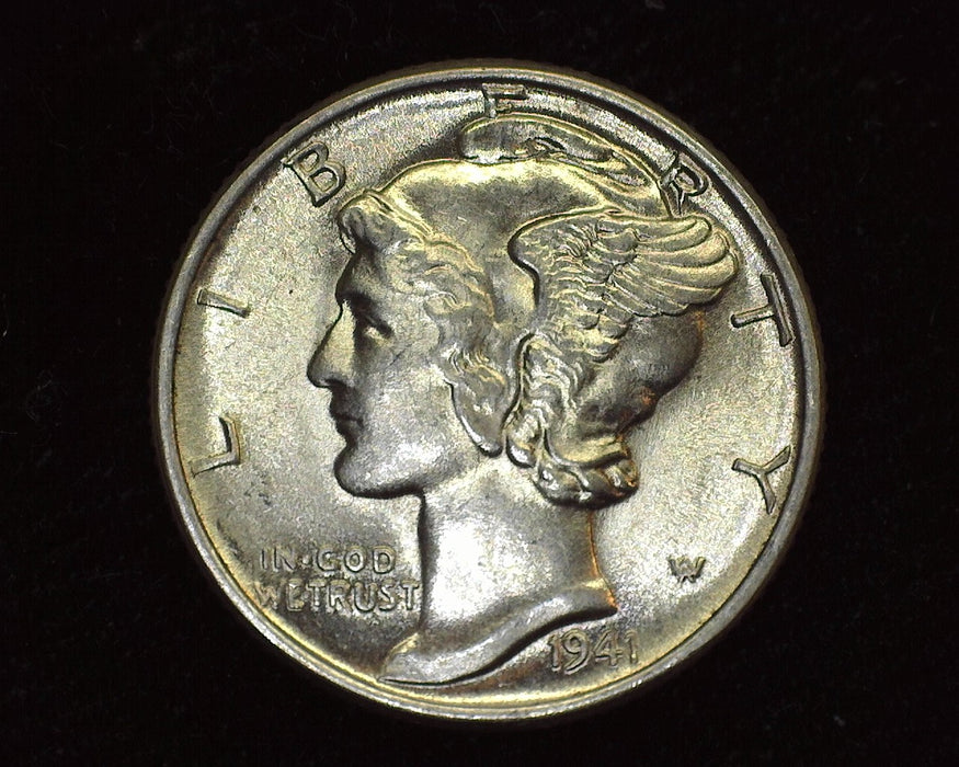 1941 Mercury Dime BU Choice - US Coin