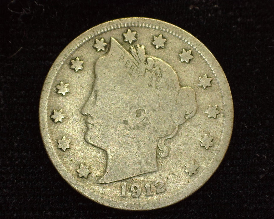 1912 S Liberty Head Nickel VG/F - US Coin
