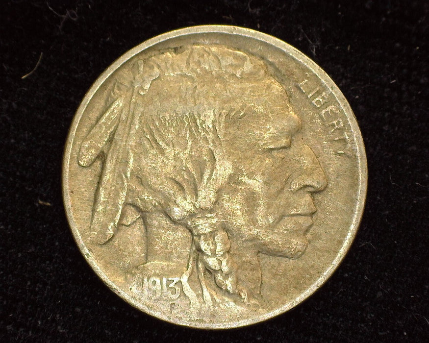 1913 Type 1 Buffalo Nickel VF - US Coin
