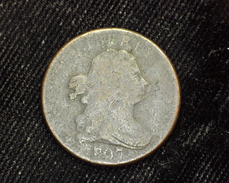 1807 Draped Bust Half Cent G - US Coin